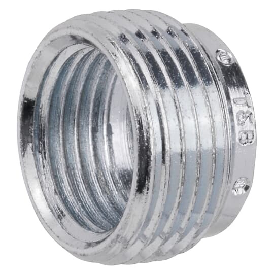 RB-187 Steel City Reducing Bushing, 3 to 2-1/2 in Trade, Malleable Iron, Zinc Plated