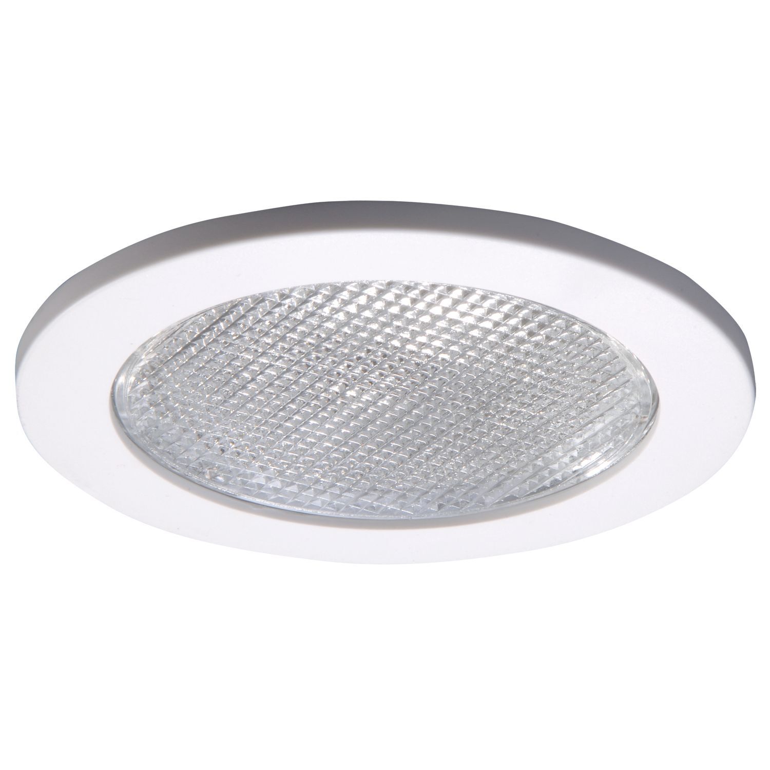 4055WH Halo Light Fixture Reflector, Circular Shape, 5-1/4 in L x 5-1/4 in W x 2-3/4 in H, Ceiling Mount, Polymer