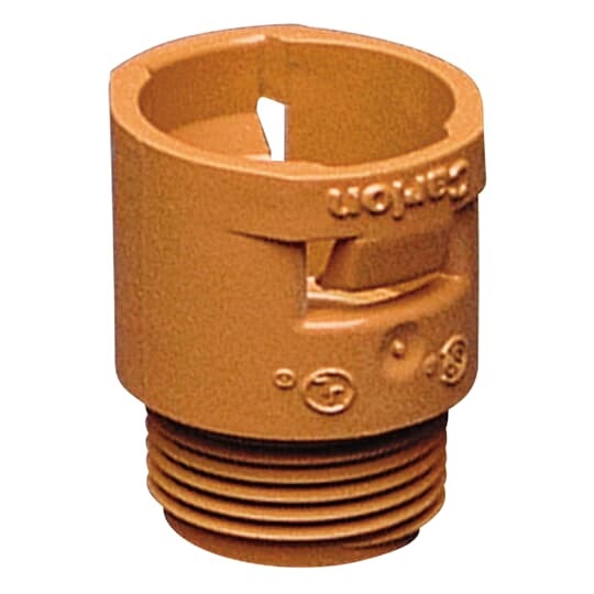 SCA243F Carlon Non-Metallic Threaded Adapter, 1 in, PVDF
