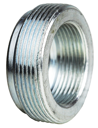 R364 Reducing Bushing, 2 x 1 in Trade, Steel, Zinc Plated