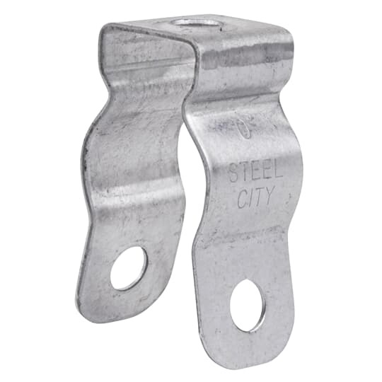 6H5-B Steel City 6H-B Conduit Hanger, 2 in, For Use With 1/2 to 4 in EMT, Rigid and Pipe Conduits, Steel, Hot Dipped Galvanized