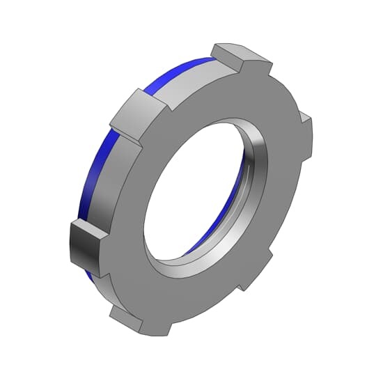 145SL T&B Sealing Locknut, 1-1/2 in, For Use With Rigid/IMC Conduits, Steel, Zinc Plated
