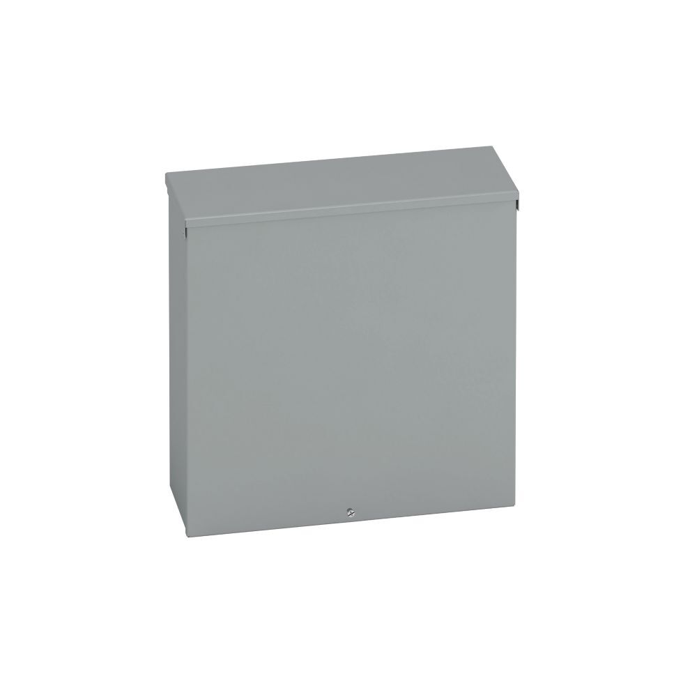 16166-RTSC Junction Box With Knockout, 16 in H x 16 in W x 6 in D, Screw Cover, NEMA 3R/IP32 NEMA Rating, Carbon steel