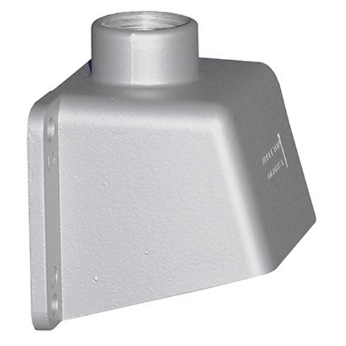 AEE23 Weatherproof Mounting Box With Angle Opening, For Use With 30 A Pin and Sleeve Receptacles, 4.12 in H x 5 in W x 3.33 in D, Copper Free Aluminum