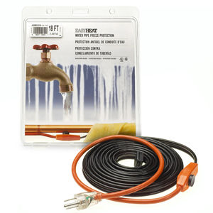 AHB-124 Pre-Terminated Water Pipe Heating Cable, 120 V AC, 1.4 A