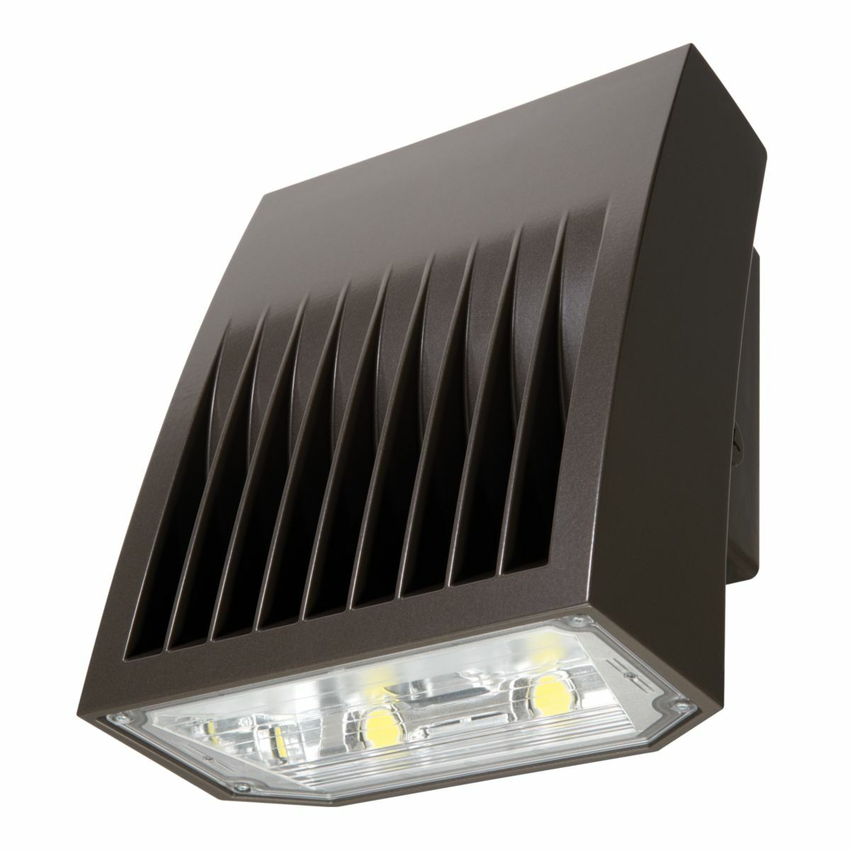XTOR2B-WT Lumark Small Door Outdoor Wallpack, (1) LED Lamp, 18 W Fixture, 120 to 277 V AC, Carbon Bronze Housing
