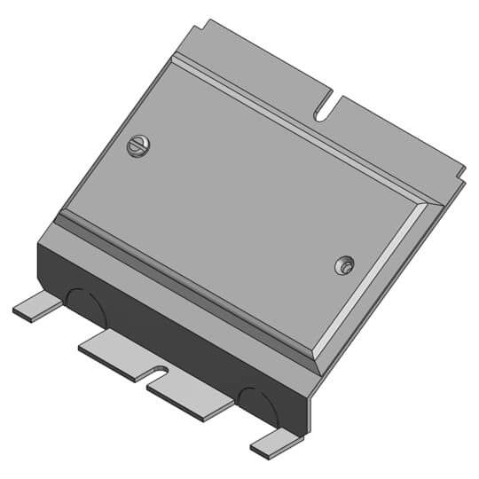 664-BP Steel City Blank Recessed Service Device Plate, 9-15/16 in L x 5-3/32 in W, 2 Gangs, Steel