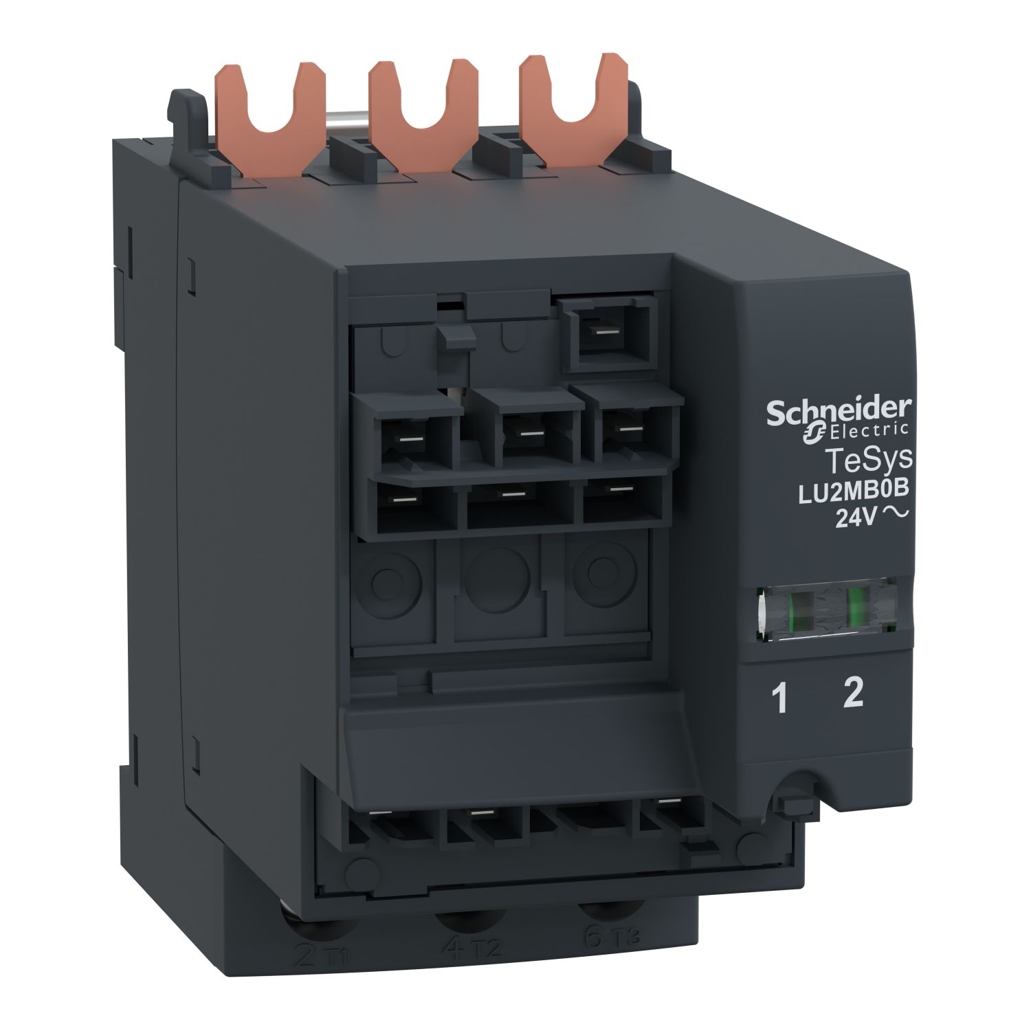 LU2MB0B TeSys Reverser Block, For Use With Motor Control
