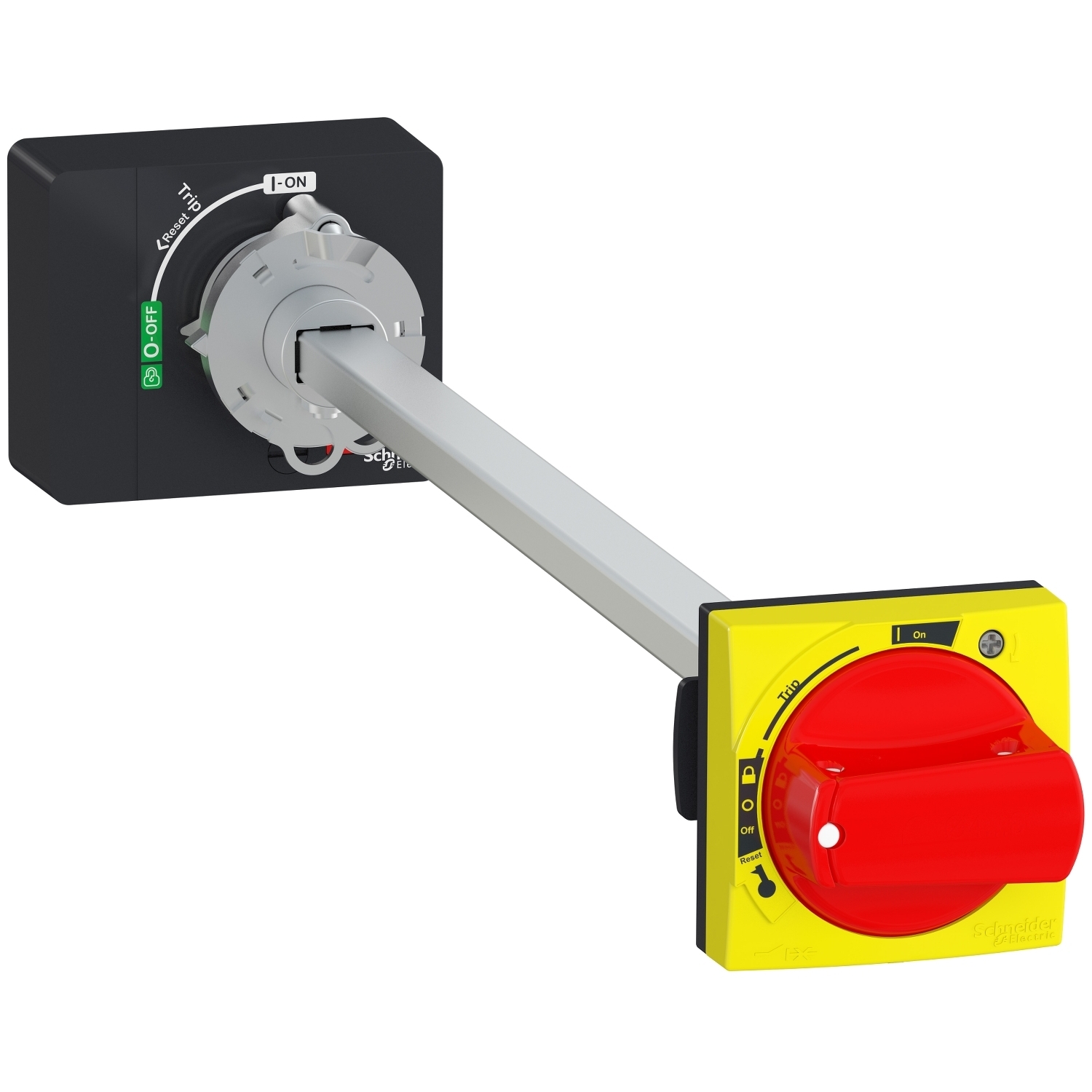 GV4APN04 GV4 Rotary Handle kit, Red/Yellow