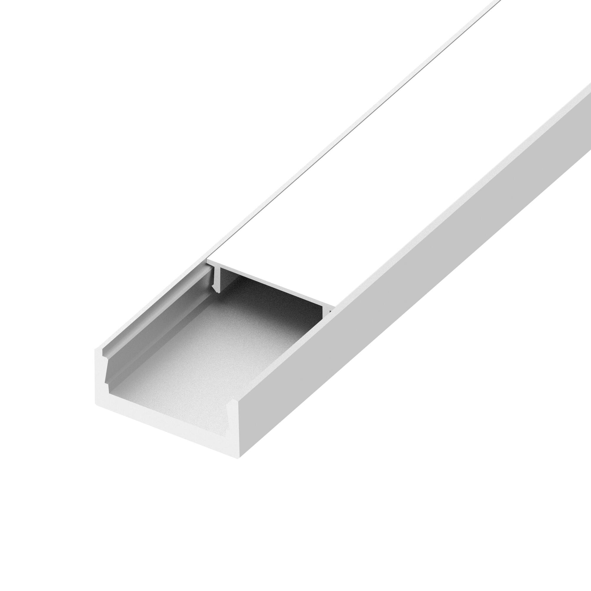 Builder Channel, SLIM, 96 in., Black - Single