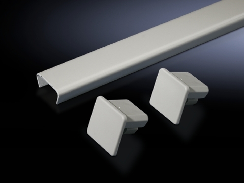 8800845 Rectangle Top Baying Cover, For Use With TS Series 400 mm D Enclosure, Plastic, Light Gray