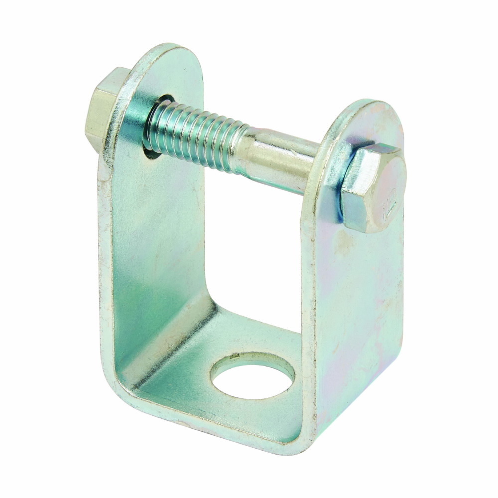 B593ZN Swivel Clevis, 1-1/4 in THK, Low Carbon Steel