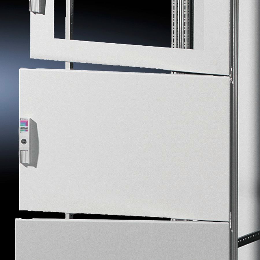 9672166 Partial Door With Viewing Window, 600 mm H x 600 mm W, For Use With TS Series IP54 Enclosure, Carbon Steel