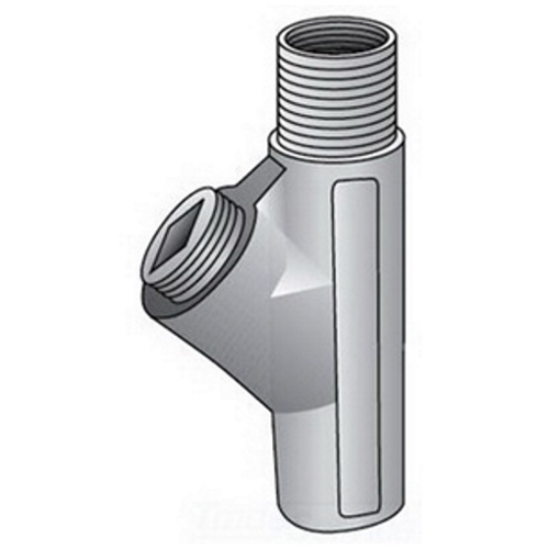 EYM-75 Dust-Ignitionproof Raintight Explosionproof Conduit Sealing Fitting, 3/4 in, For Use With IMC/Threaded Rigid Metal Conduit, Malleable Iron, Tri-Coated