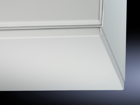 6730130 Trim Panel, 0.96 in H, Sheet Steel, Light Gray