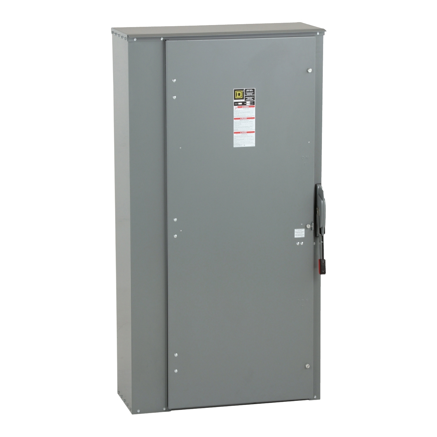 H227NR Heavy Duty Fusible Rainproof Safety Switch, 240 V AC/250 V DC, 800 A, 50 hp at 240 VAC/250 VDC, 2NO 2 Form A Contact, 2 Poles