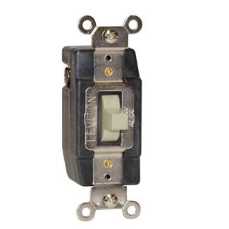 1081-I Center OFF Grounding Low Voltage Momentary Contact Standard AC Quiet Toggle Switch, 24 V AC/DC, 3 A, SPDT Contact