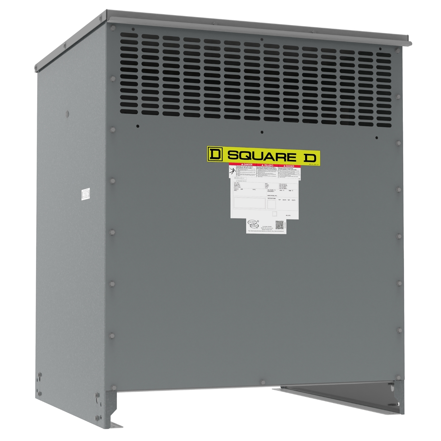 EXN150T3H Energy Efficient Transformer, 480 V Delta Primary, 208Y/120 V Secondary, 150 kVA Power Rating, 60 Hz, 3 ph