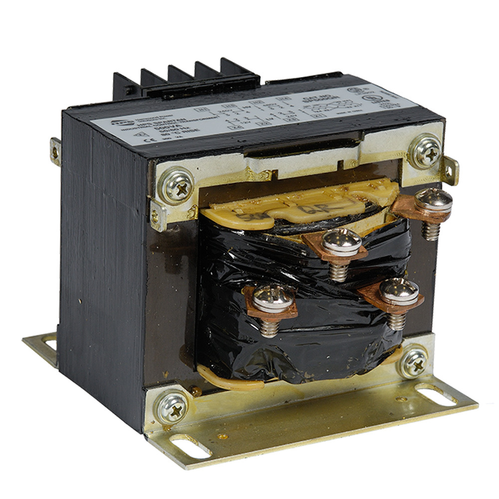 SP750ACP Spartan Dry Type Control Transformer, 480/600 V AC Primary, 120/240 VAC Secondary, 750 VA Power Rating, 60 Hz, 1 Phase