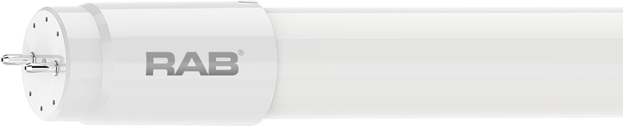 T8-15-48G-850-SE-BYP 4 ft Linear LED Tube Lamp, Glass, T8 Single Ended, G13, 15W, 1800 LM, 5000K, 82 CRI, 100/277V