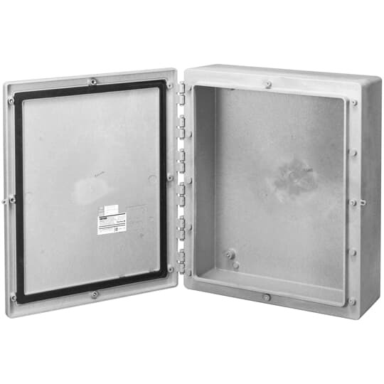 C2016A4 Carlon Circuit Safe Factory Assembled JIC Enclosure With Opaque Cover, 16 in W x 7-1/2 in D x 20 in H, NEMA 1/3/3S/3X/3SX/4/4X/12/13, Noryl