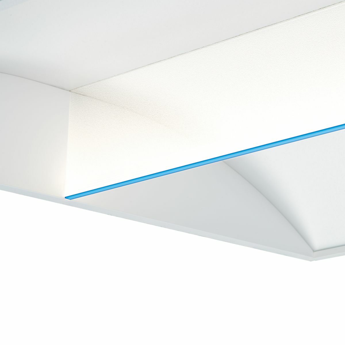 STK-4-PL-10PK Metalux Specification SkyTrim LED Fixture, For Use With 2 x 4 ft SkyRidge, Pearl