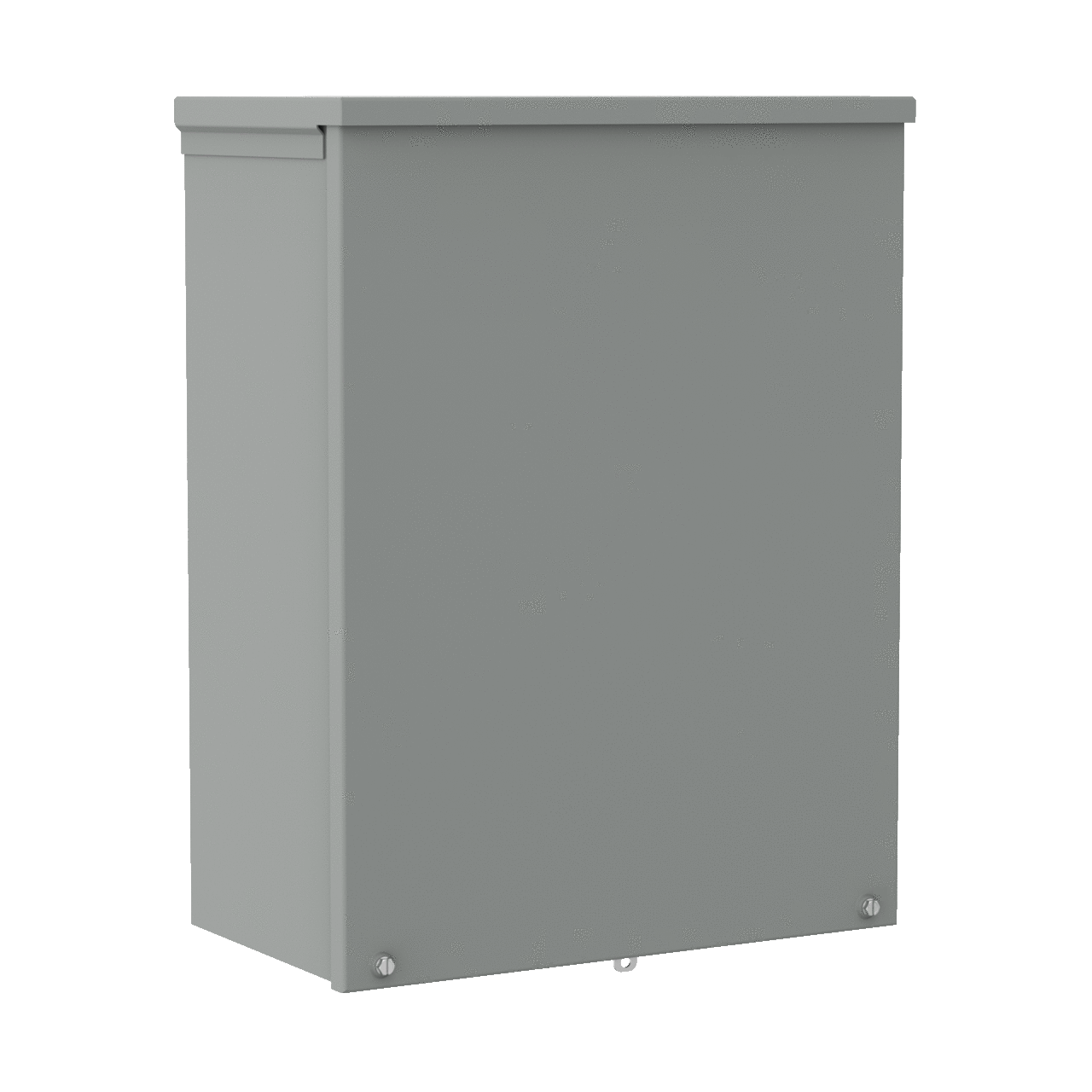 A24R246NK B-Style Body Enclosure, 24 in H x 24 in W x 6 in D, Screw Cover, NEMA 3R/IP32 NEMA Rating, Steel