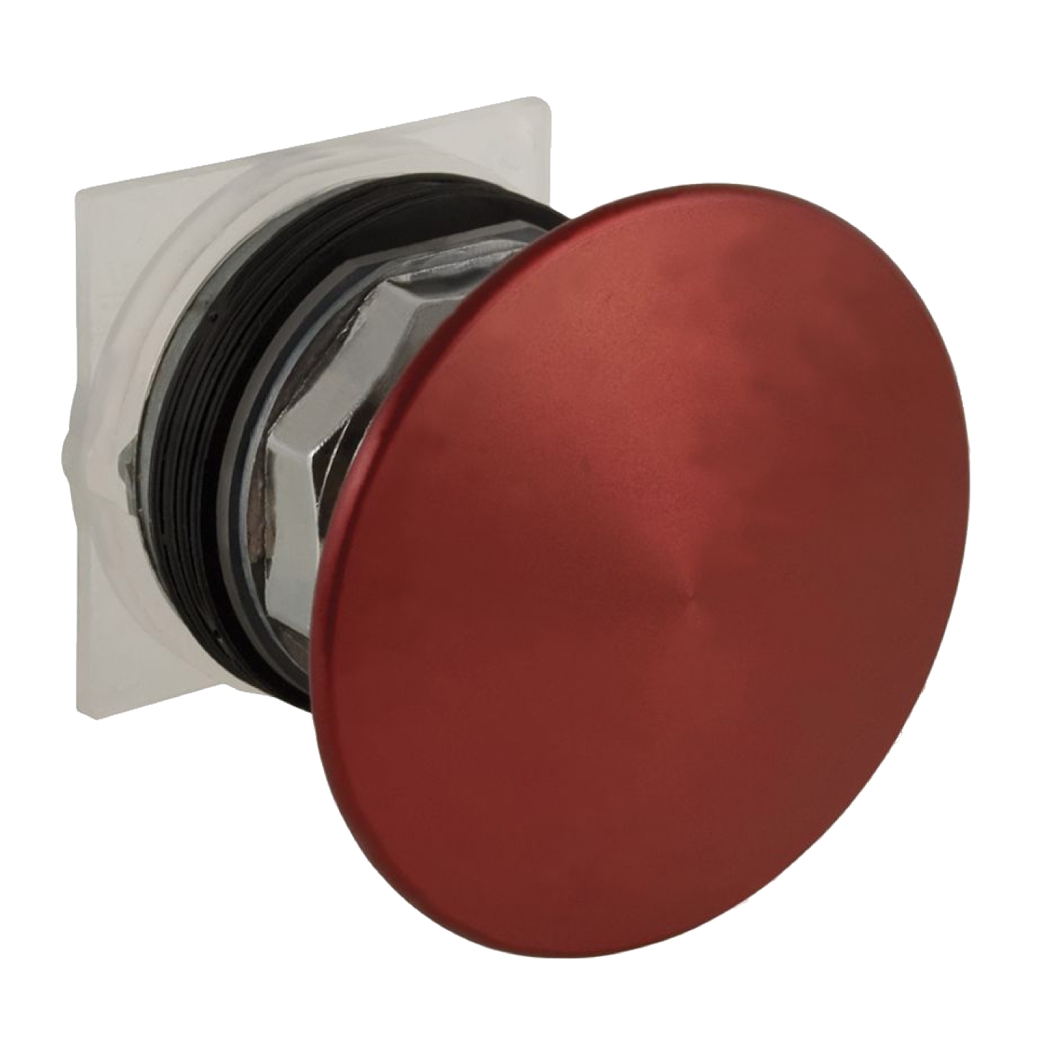 9001KR9RM95 Harmony Type K Dusttight Oiltight Watertight Heavy Duty Round Non-Illuminated Push-Pull Operator With Set Screw Security, 30 mm, SPDT Contact, 2 Positions, Red