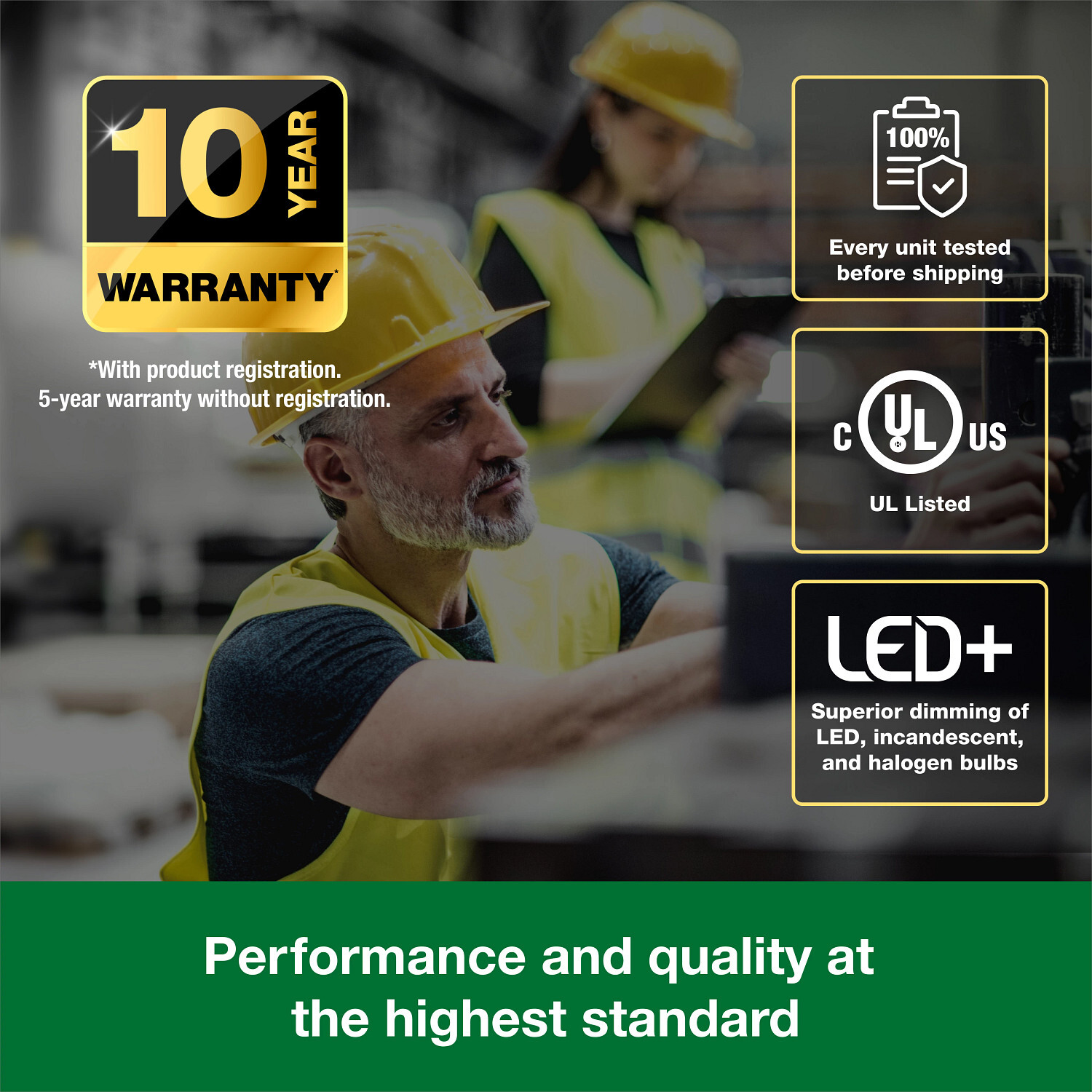 MACL-L3S25-IV MACL-L3S25 Dual LED+ Dimmer Switch, 120 V AC, 2.5 A, 1 Poles, On/Off Operation, Ivory