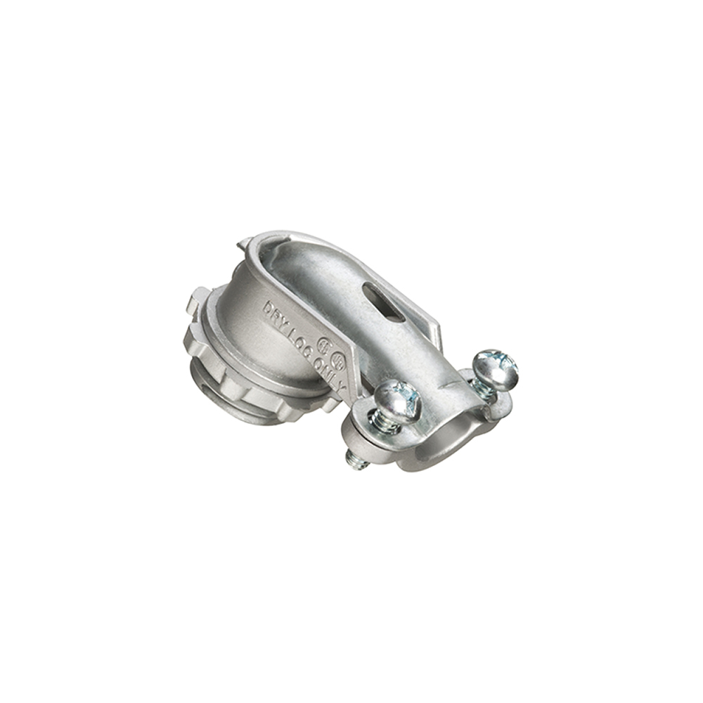 859 2-Screw Cable Connector, 3-1/2 in Trade, 3-1/2 in Knockout, 3.38 to 4.22 in Cable Openings, Die Cast Zinc
