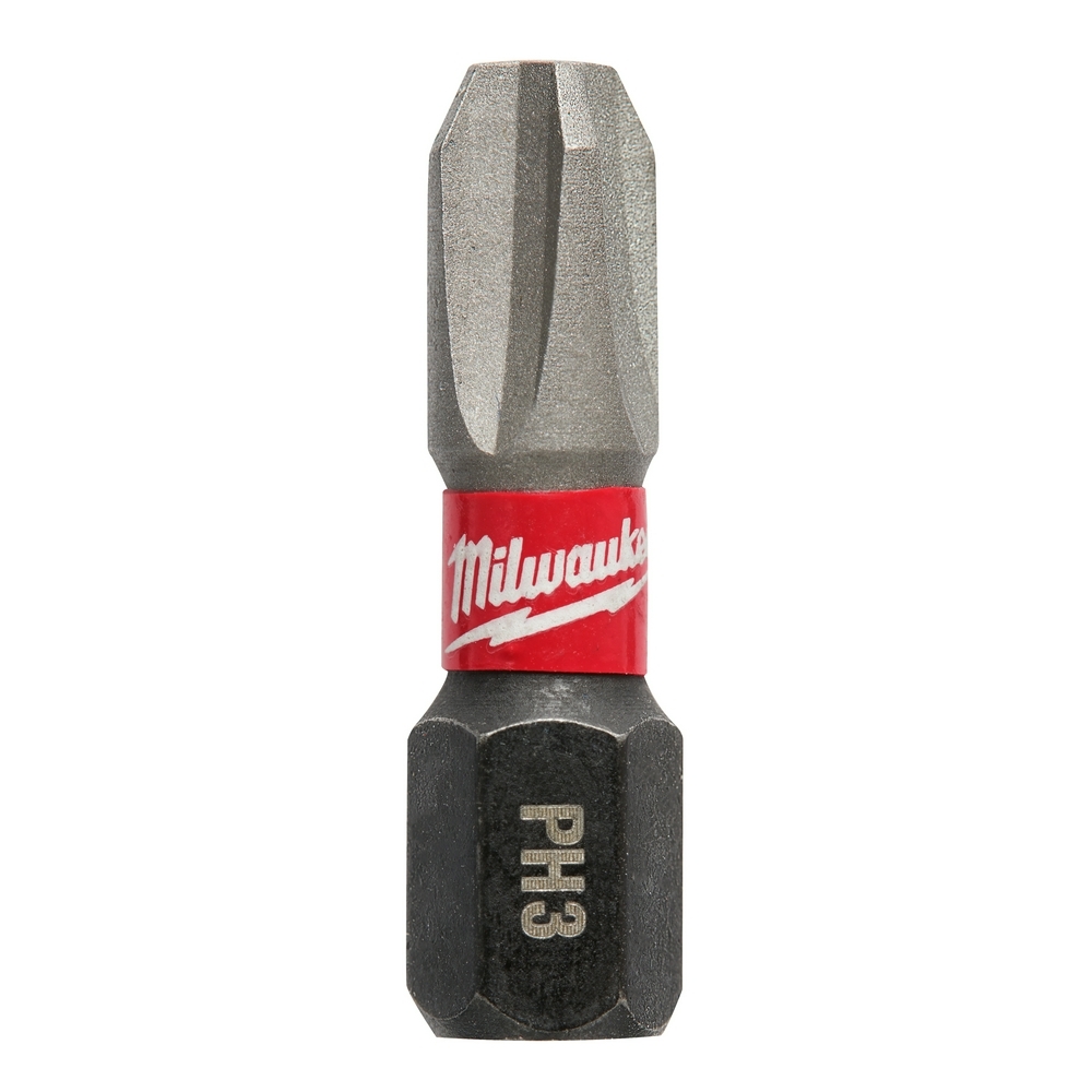 48-32-4413 Shockwave Impact Duty Impact Insert Bit, #3 Phillips Point, 1 in OAL, 1/4 in, Alloy Steel