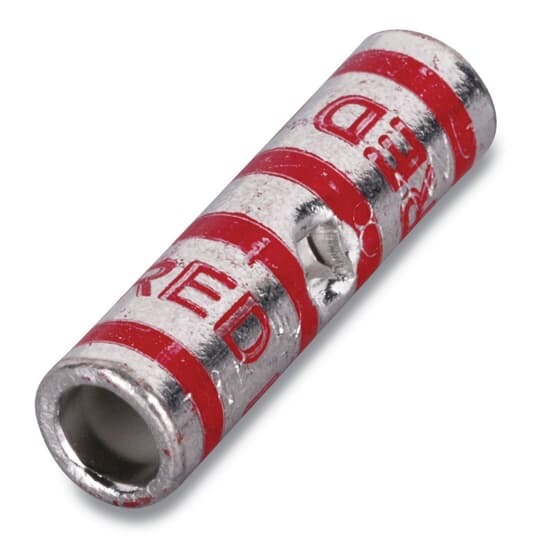 54520 Color-Keyed 2-Way Standard Barrel Splice Connector, 600 kcmil Copper Conductor, Die Code: 94, 3 in L, Copper