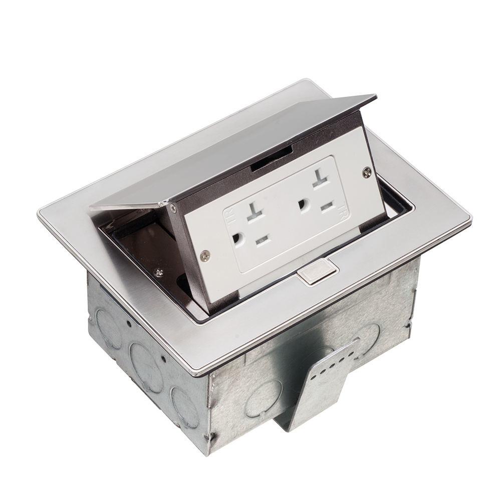 FLBT7200SS Floor Box, Stainless Steel