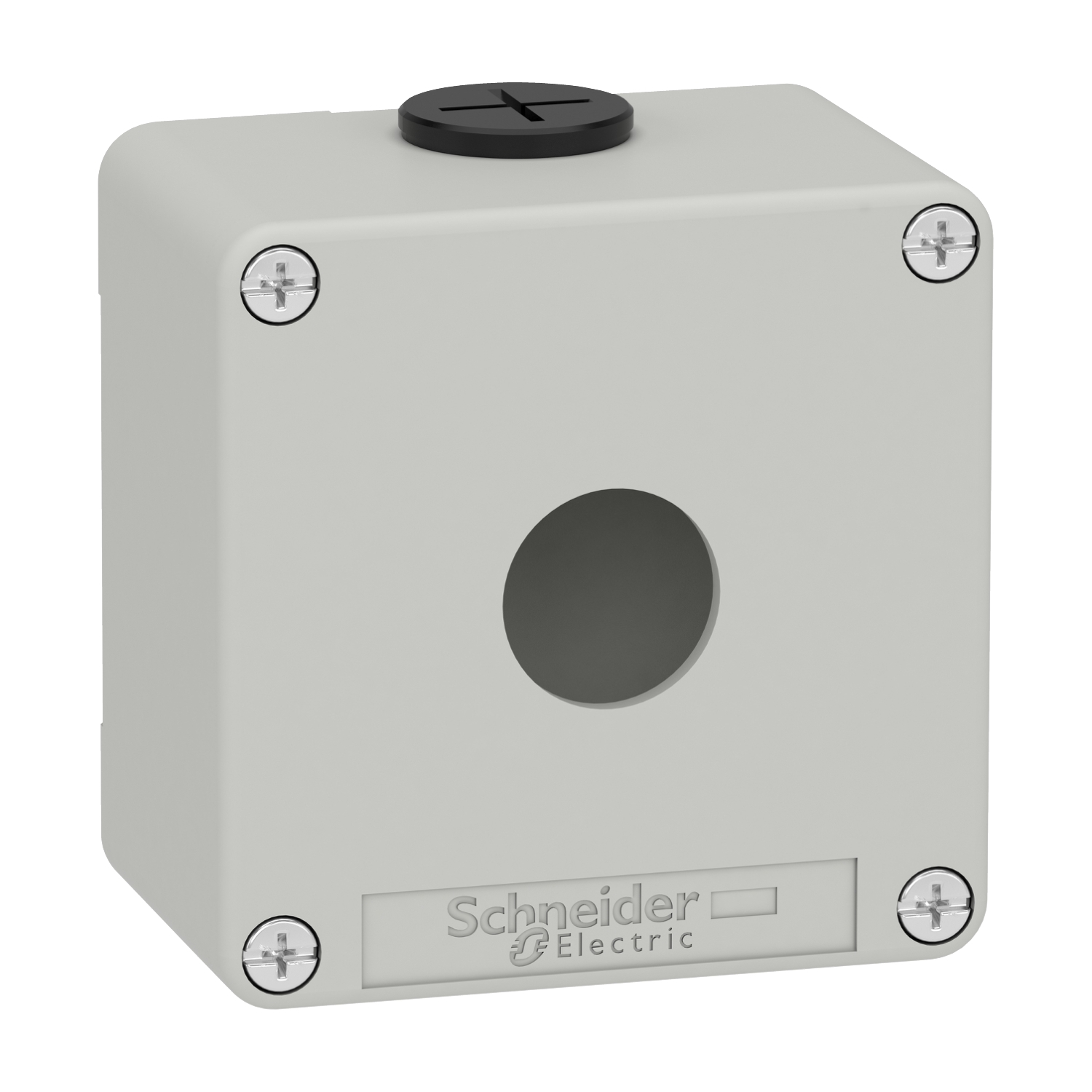 XAPD1201 Empty Control Station, -25 to 70 deg C, Zinc, Gray