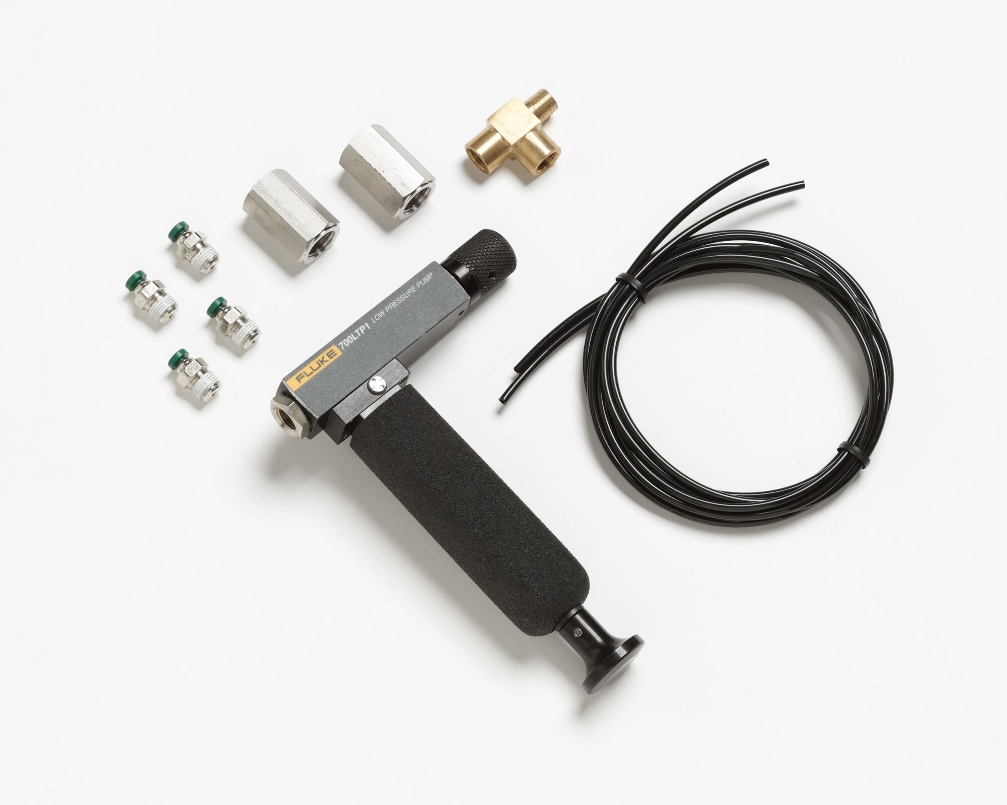 FLUKE-700PTPK Hand Operated Pneumatic Test Pressure Kit, 1/4 in Inlet, 1/4 in Outlet