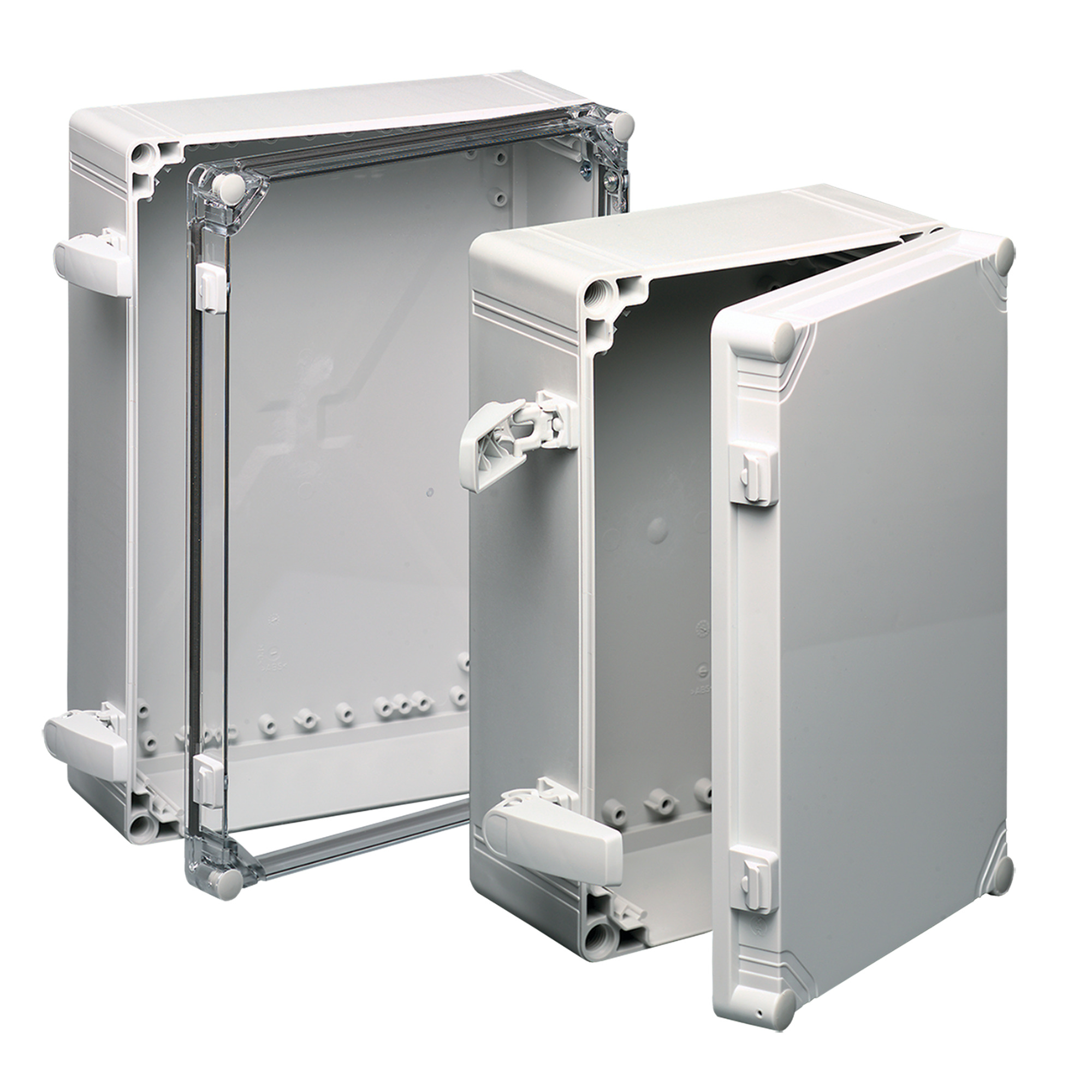 Q303013PCIQRR Q41 Junction Box, 300 mm H x 300 mm W x 123 mm D, Opaque Cover, NEMA 4X/IP66 NEMA Rating, Polycarbonate