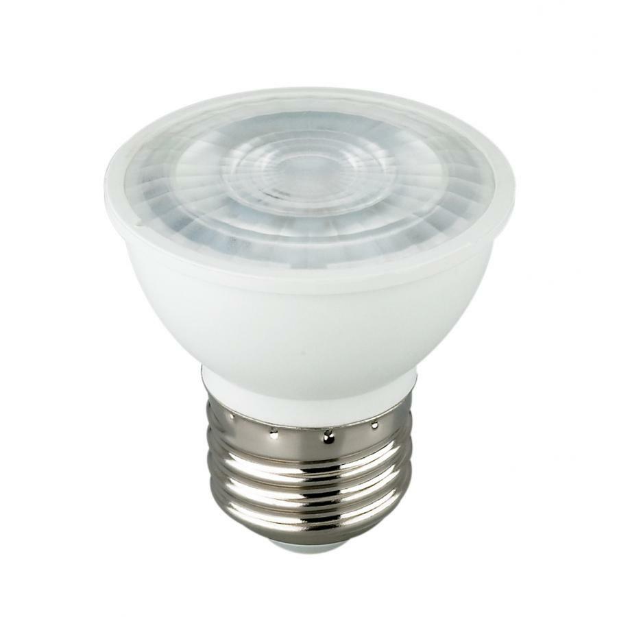 S9980 Dimmable LED Lamp, 6.5 W, 50 W Incandescent Equivalent, E26 Lamp, MR16 Shape, 500 Lumens