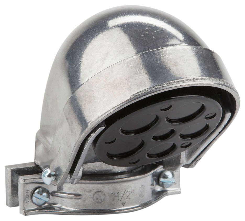 EC150 Clamp-On Entrance Cap, 1-1/2 in, Aluminum