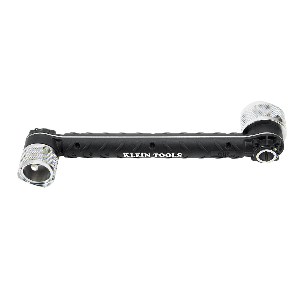 56999 Twist Rotating Head Conduit Locknut Wrench, 3/4 in, 1/2 in Wrench, 9 in OAL, Steel