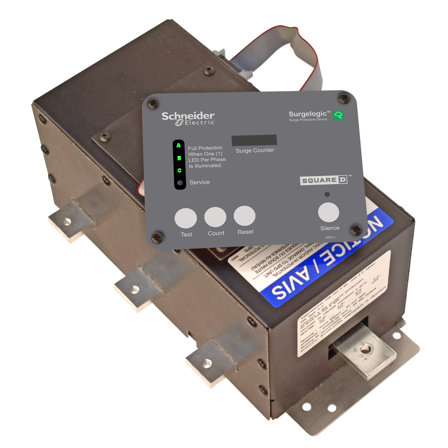 IMB43 Surge Protection Module, 480Y/277 V AC, 47 to 63 Hz, 200 kA SCCR, 3 pH Phase