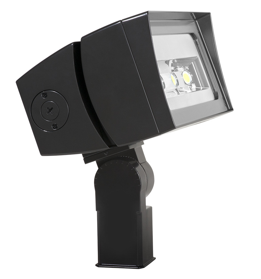 FFLED120SFN/D10 FFLED Future Floodlight, LED Lamp, 121 W Fixture, 120 to 277 V AC, Bronze Housing