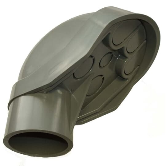E998G-CAR Carlon Non-Metallic Service Entrance Cap, 1-1/4 in, 0.71 in Hole, For Use With SCH 40 and SCH 80 Rigid Non-Metallic Conduit, PVC