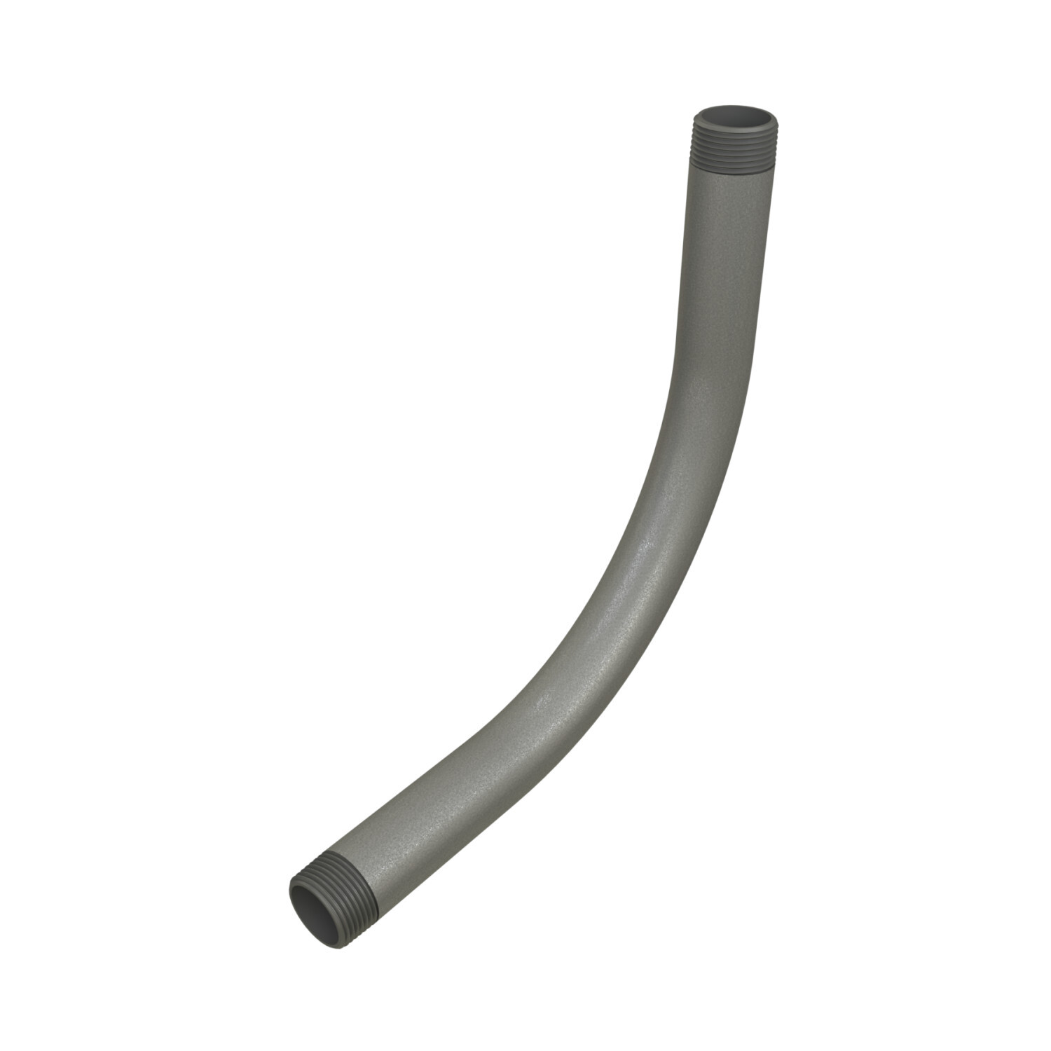 876775 Fitting Conduit Elbow, 2-1/2 in Trade, 90 deg, Steel, Hot Dipped Galvanized