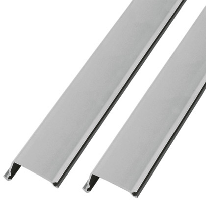 DRDC2LG6 PanelMax Replacement Cover, 6 ft L x 2 in W x 1.58 in H, PVC, Light Gray
