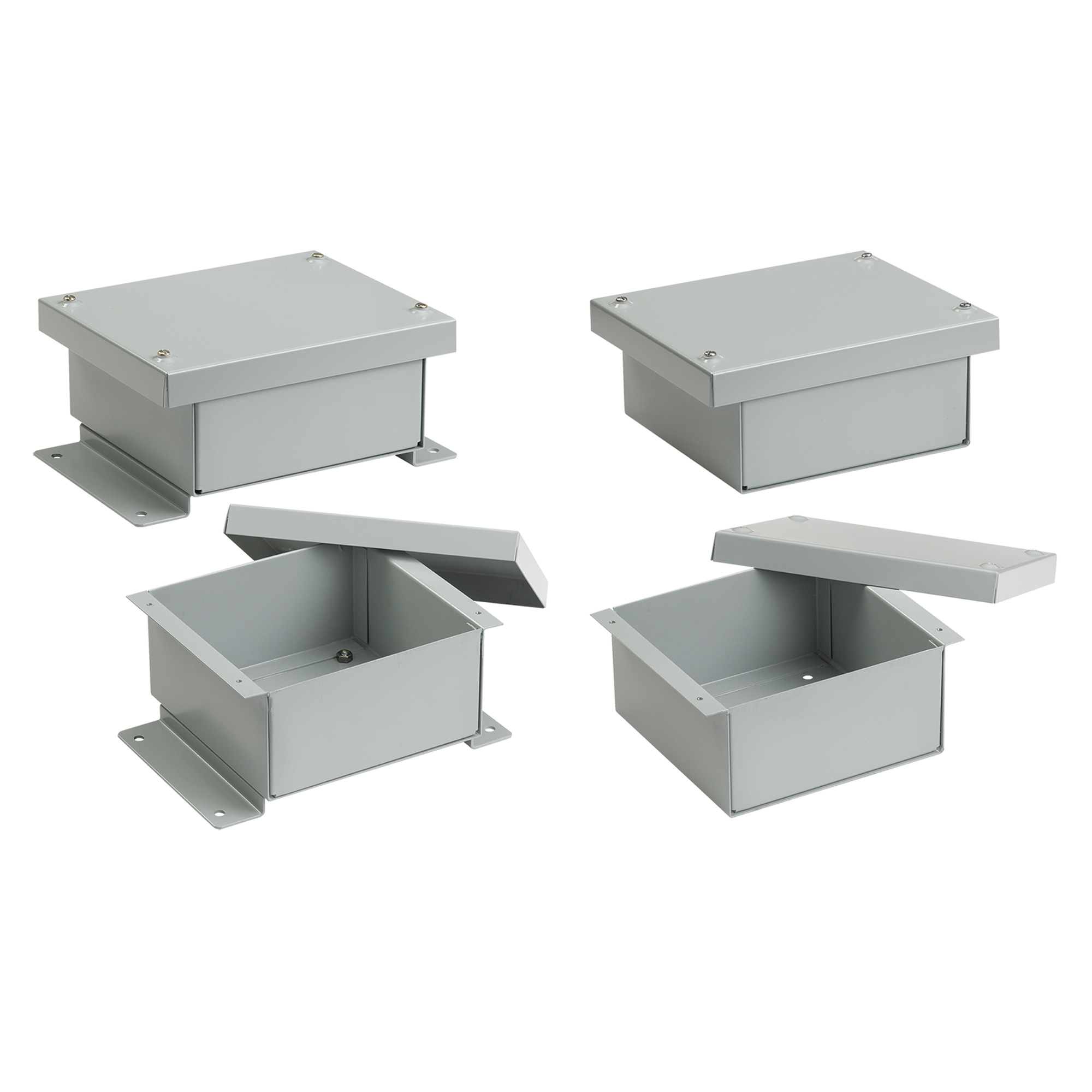 A12R126HM A90RH Enclosure, 12 in L x 12 in W x 6 in D, NEMA 3R/IP32 NEMA Rating, Steel