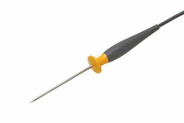 80PK-25 SureGrip Piercing Temperature Probe, -40 to 260 deg C, 0.134 in Dia x 4 in L, +/-2.2 deg C, +/-1.1 deg C Accuracy, 12 in L Wire