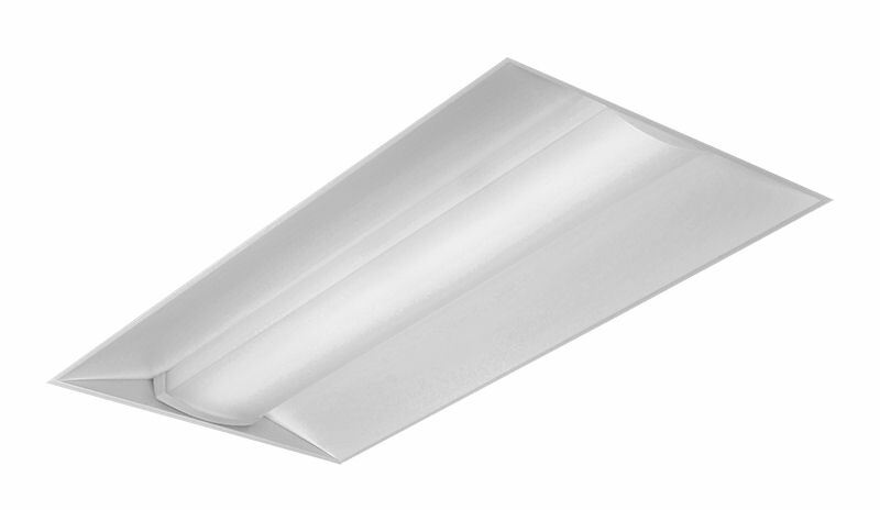 2EVG48L835-4-D-UNV-DIM Luminaires EvoGrid Static Standard Efficiency Day-Brite Recessed Lighting, LED Lamp, 48 W Fixture, Grid Ceiling Opening, 120 to 277 V AC