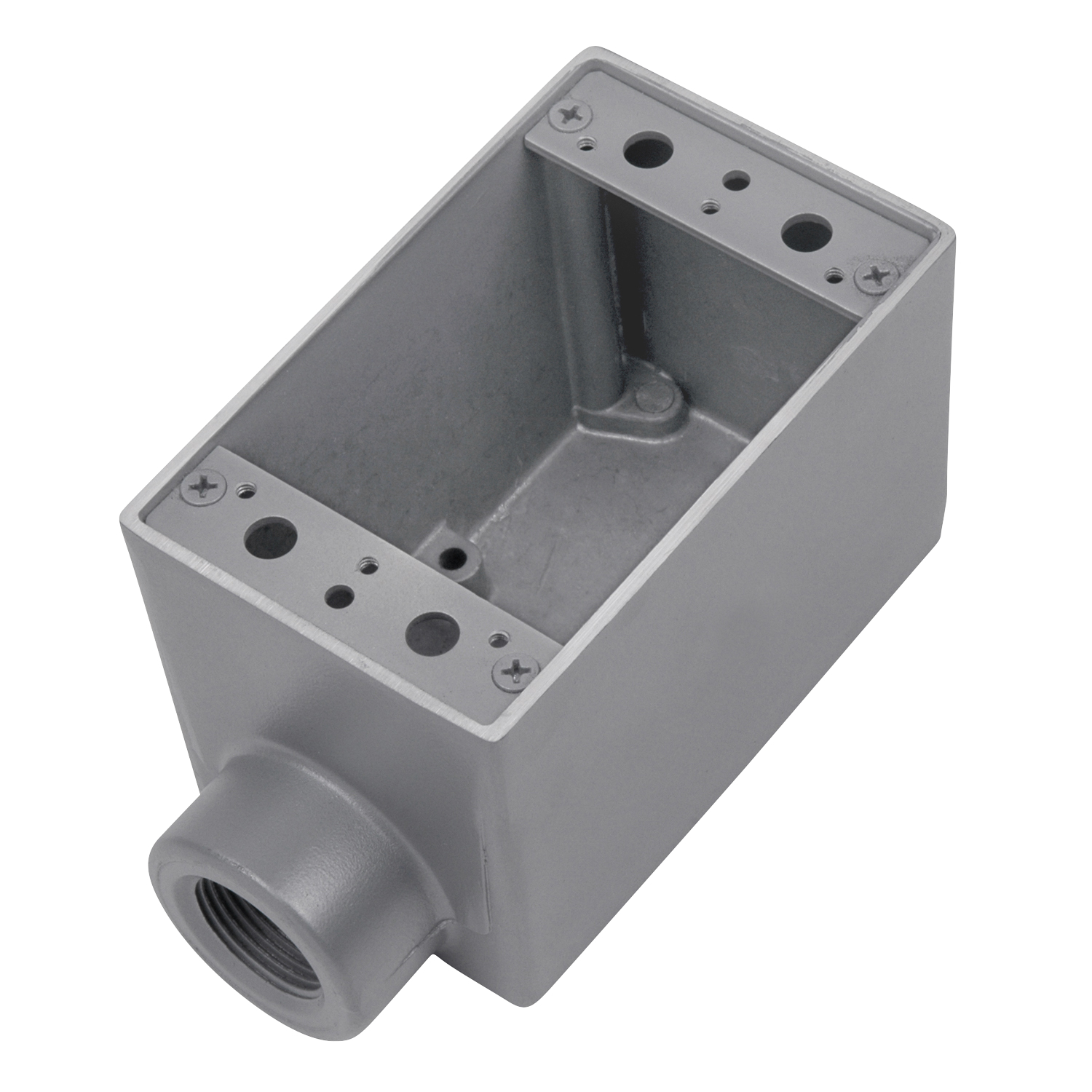 ADFS-1 T&B Type FS Dead End Deep Style Device Box, Die Cast Aluminum, 31.3 cu-in Capacity, 1 Gangs, 1 Outlets, 1 Knockouts, 4-9/16 in H x 2-13/16 in W x 3-1/16 in D