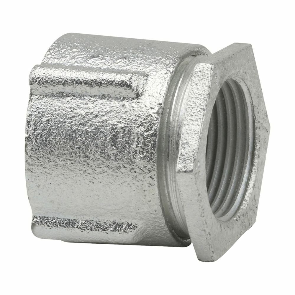 193 HDG 3-Piece Conduit Coupling, 1-1/4 in, For Use With Rigid/IMC Conduit, Malleable Iron, Hot Dipped Galvanized