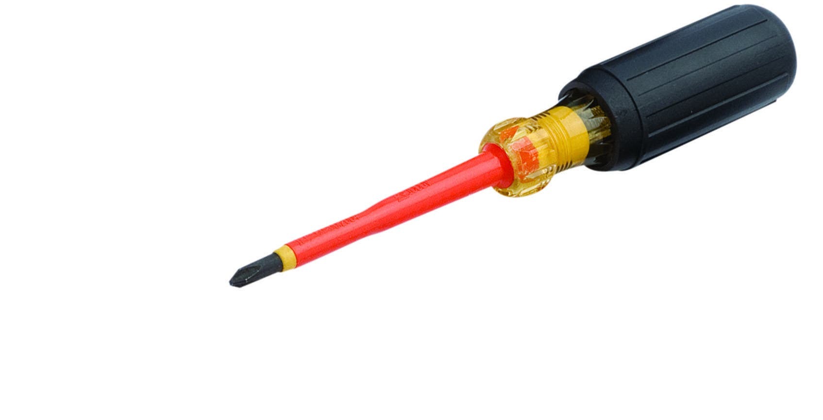 35-9194 Screwdriver, #2 Phillips Point, 8 in OAL, Acetate Handle, Black Oxide